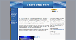 Desktop Screenshot of ilovebettafish.com